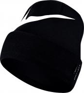 Шапка Nike U NK BEANIE SWOOSH CUFFED р. OS черный Шапка Nike U NK BEANIE SWOOSH CUFFED р. OS черный