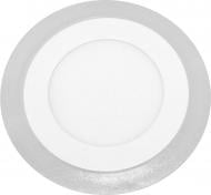 ВІТРИНА! Світильник точковий Blitz з LED-підсвіткою 6 Вт 6400 К білий PRD S 2067R 6+3W WH