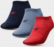 Шкарпетки 4F SOCKS CAS M103 (3PACK) 4FJSS23USOCM103-92S р.36-38 різнокольоровий 3 пари шт.