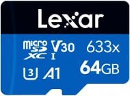 Карта пам'яті Lexar microSDXC 64 ГБ UHS-I (LMS0633064G-BNNNG )