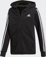 Джемпер Adidas YB MH 3S FZ DV0819 р. 140 черный