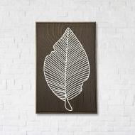 Постер Покой листа 60x40 см Brushme