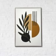 Постер Почти инь-янь 70x50 см Brushme