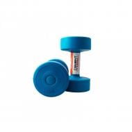 Гантелі LiveUp LS2003-3 Cement Dumbell 2х3 кг синій