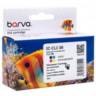 Картридж струйный Barva Canon CLI-36 Color (1511B001) 250 лист. (IC-CLI-36) цветной