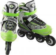 Роликовые коньки Extreme Motion RY0109 р. 39-42 салатовый Роликовые коньки Extreme Motion RY0109 р. 39-42 салатовый