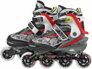 Роликові ковзани Extreme Motion RY0110 р. 39-42 сірий Роликові ковзани Extreme Motion RY0110 р. 39-42 сірий