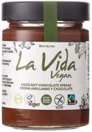 Паста La Vida Vegan з лісовими горіхами та шоколадом веганська органічна 270 г 270 г