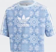 Футболка Adidas CC 3STRIPES TEE DV2355 разноцветный