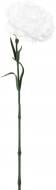 Цветок искусственный Гвоздика REAL TOUCH 49 см белая
