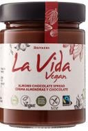 Паста шоколадная La Vida Vegan з мигдалем веганська органічна 270 г 270 г