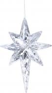 Іграшка на ялинку Koopman Кристал 3 дизайна срібний