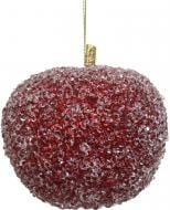 Подвеска декорированная Koopman Яблоко дизайн в ассортименте 8 см красный