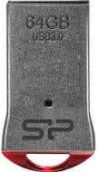 Флеш-память USB Silicon Power Jewel J01 64 ГБ USB 3.1 GEN 1 red (SP064GBUF3J01V1R)