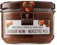 Паста Bovetti з темного шоколаду з фундуком 200 г
