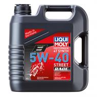 Моторное масло Liqui Moly Motorbike 4T Synth Street Race 5W-40 4 л (1685)