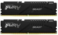 Оперативная память Kingston DDR5 SDRAM 64 GB (2x32GB) 5600 MHz (KF556C40BB2K2-64) Fury Beast