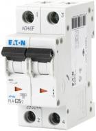 Автоматичний вимикач Eaton PL4-С25/2 2Р 25А тип С 4,5 кА 263411;293144 Автоматичний вимикач Eaton PL4-С25/2 2Р 25А тип С 4,5 кА 263411;293144