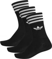 Носки Adidas SOLID CREW SOCK S21490 р. 43-46 черный Носки Adidas SOLID CREW SOCK S21490 р. 43-46 черный