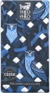 Чорний шоколад Theo & Philo 70% 45 г