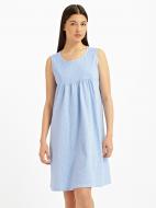Ночная рубашка Роза р. 6XL голубой 210223
