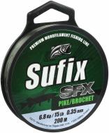 Леска  Sufix Sfx Pike 200м 0.35мм 6.8кг DS1CA035045B9P