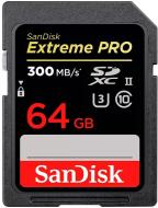 Карта пам'яті SanDisk SDXC 64 ГБ Class 10 (SDSDXEP-064G-GN4IN ) Extreme PRO Карта пам'яті SanDisk SDXC 64 ГБ Class 10 (SDSDXEP-064G-GN4IN ) Extreme PRO
