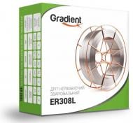 Проволока сварочная нержавеющая Gradient ER308L 1 мм 15 кг