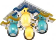 ВІТРИНА! Люстра стельова Altalusse 4x40 Вт E14 білий INL-9319C-04