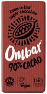 Шоколад Ombar сырой органический 90% какао 35 г