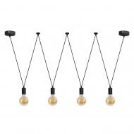 ВИТРИНА! Подвес Светкомплект EC 104 4x40 Вт E27 черный