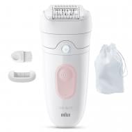 Эпилятор Braun Silk-epil 5 SE 5-011 ярко-розовый + Сумка