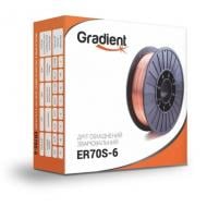 Дріт зварювальний оміднений Gradient ER70S-6 GWC0805 0,8 мм 5 кг