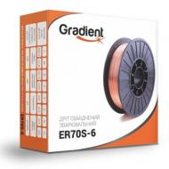 Дріт зварювальний оміднений Gradient ER70S-6 GWC1005 1 мм 5 кг