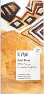 Черный шоколад Vivani органический 70% какао 100 г