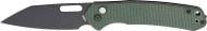 Ніж складаний CJRB Pyrite Wharncliffe BB Micarta, AR-RPM9 Steel ц:green 2798.04.00