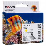 Картридж струйный Barva Epson T0814/T0824 XL (C13T11144A10/C13T11244A10) 460 лист. (IC-0824) желтый Картридж струйный Barva Epson T0814/T0824 XL (C13T11144A10/C13T11244A10) 460 лист. (IC-0824) желтый