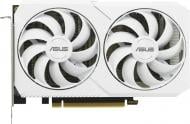 Видеокарта Asus GeForce RTX 3060 DUAL-RTX3060-O8G-WHITE 8GB GDDR6 128bit (90YV0GB7-M0NA00)