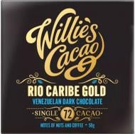 Чорний шоколад Willie's Cacao Rio Caribe Gold 50 г