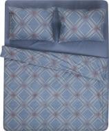 Комплект постельного белья Геометрия 2,0 голубой La Nuit