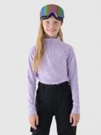 Футболка з довгим рукавом 4F BRUSHED UNDERWEAR F069 4FJWAW24UBRUF069-52S р.134-140 фіолетовий