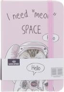 Блокнот Выдающиеся звери космонавт 10,5x7,5 см