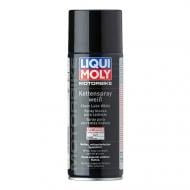 Смазка Liqui Moly белая для цепей мотоциклов Motorbike Kettenspray-Weiss (1591) 400 мл