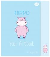 Блокнот "Artbook" hippo, A6 Profiplan