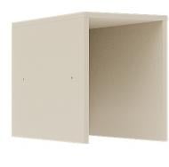 Додатковий сегмент Garant Антресоль КП до консолі прямої Соло 400х300х530 мм кашемір / кашемір Додатковий сегмент Garant Антресоль КП до консолі прямої Соло 400х300х530 мм кашемір / кашемір