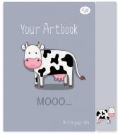 Блокнот "Artbook" cow, A6 Profiplan