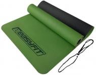 Килимок для йоги та фітнесу EasyFit (EF-1924-GNBK) 183х61х0,6 см зеленийчорний