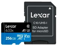 Карта памяти Lexar microSDXC 256 ГБ UHS-I (LSDMI256BB633A )