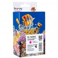 Картридж струйный Barva Epson T40D3 (C13T40D340) версия U1-U10 56 мл (IC-T40D3) пурпурный