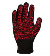Рукавички Doloni Садові з покриттям ПВХ крапка L (9) 711